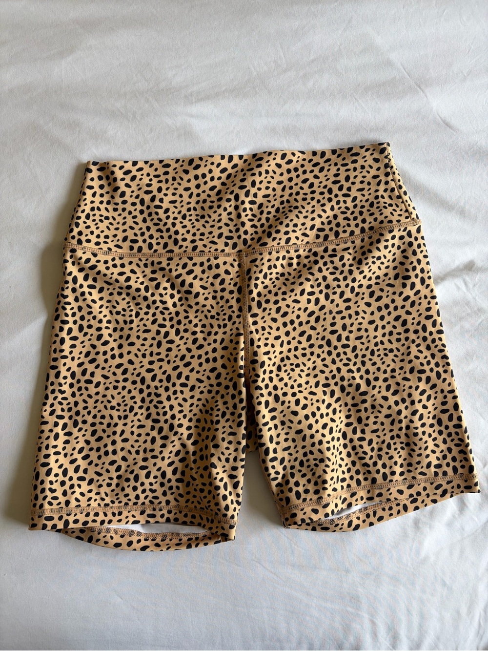 KAVALA Leopard Print Active Shorts